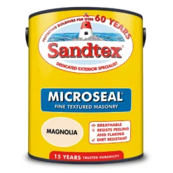 Sandtex® Textured Masonry Paint Magnolia - 5L 17 Sandtex® Textured Masonry Paint Magnolia - 5L -Home Essentials Shop 12809198 1904871504810031