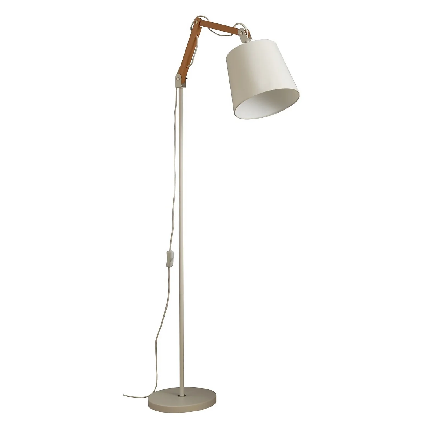 Caleb Floor Lamp - White 2 Caleb Floor Lamp - White - Image 2