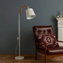 Caleb Floor Lamp - White 7 Caleb Floor Lamp - White -Home Essentials Shop 12809239 8234832987395329