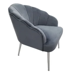 Sophia Scallop Occasional Chair - Grey 10 Sophia Scallop Occasional Chair - Grey -Home Essentials Shop 12838886 1634940538203316