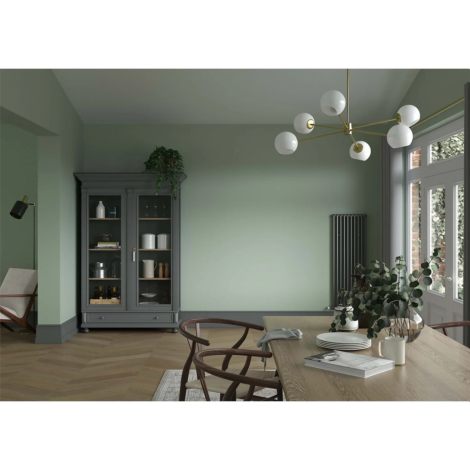 Dulux Heritage Matt Emulsion Paint Sage Green - 2.5L 7 Dulux Heritage Matt Emulsion Paint Sage Green - 2.5L - Image 7