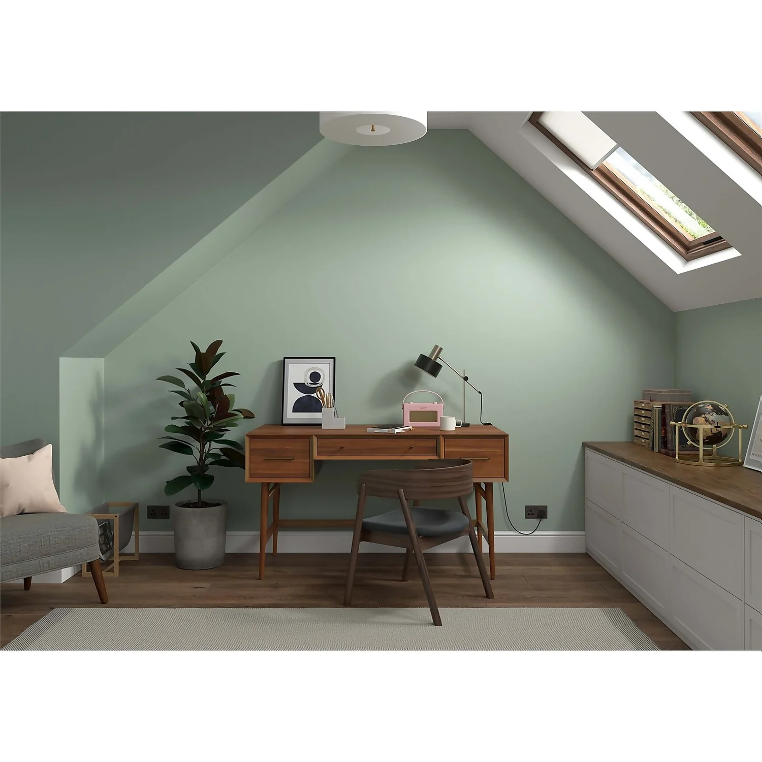 Dulux Heritage Matt Emulsion Paint Sage Green - 2.5L 8 Dulux Heritage Matt Emulsion Paint Sage Green - 2.5L - Image 8