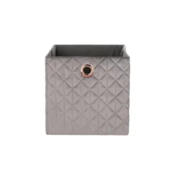 Clever Cube Quilted Velvet Insert - Grey -Home Essentials Shop 12932957 8784900282513218