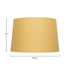 Clyde Ochre Taper Shade - 40cm 10 Clyde Ochre Taper Shade - 40cm -Home Essentials Shop 13139379 1974900554687720