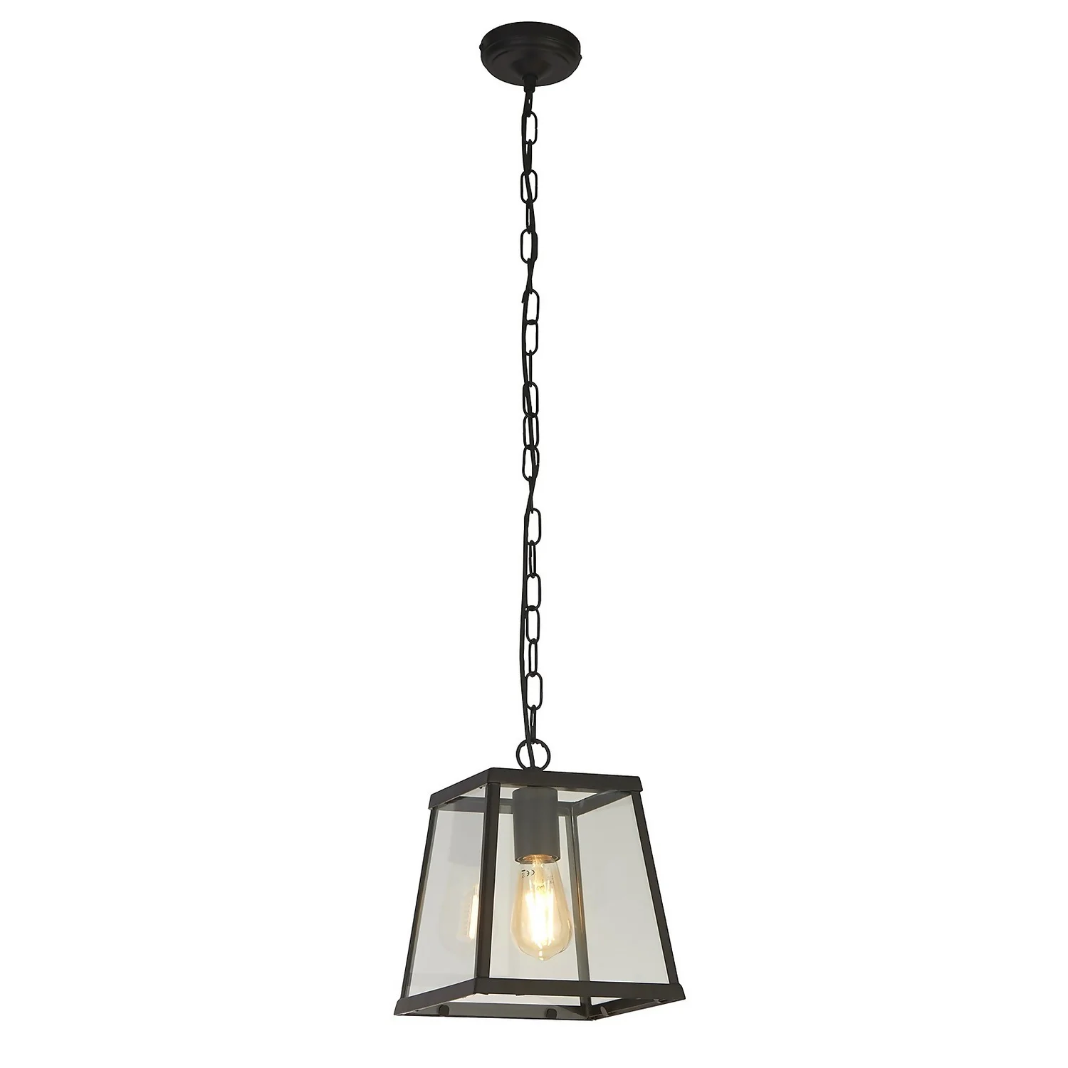 Bellevue 1 Light Industrial Pendant - Black 2 Bellevue 1 Light Industrial Pendant - Black - Image 2