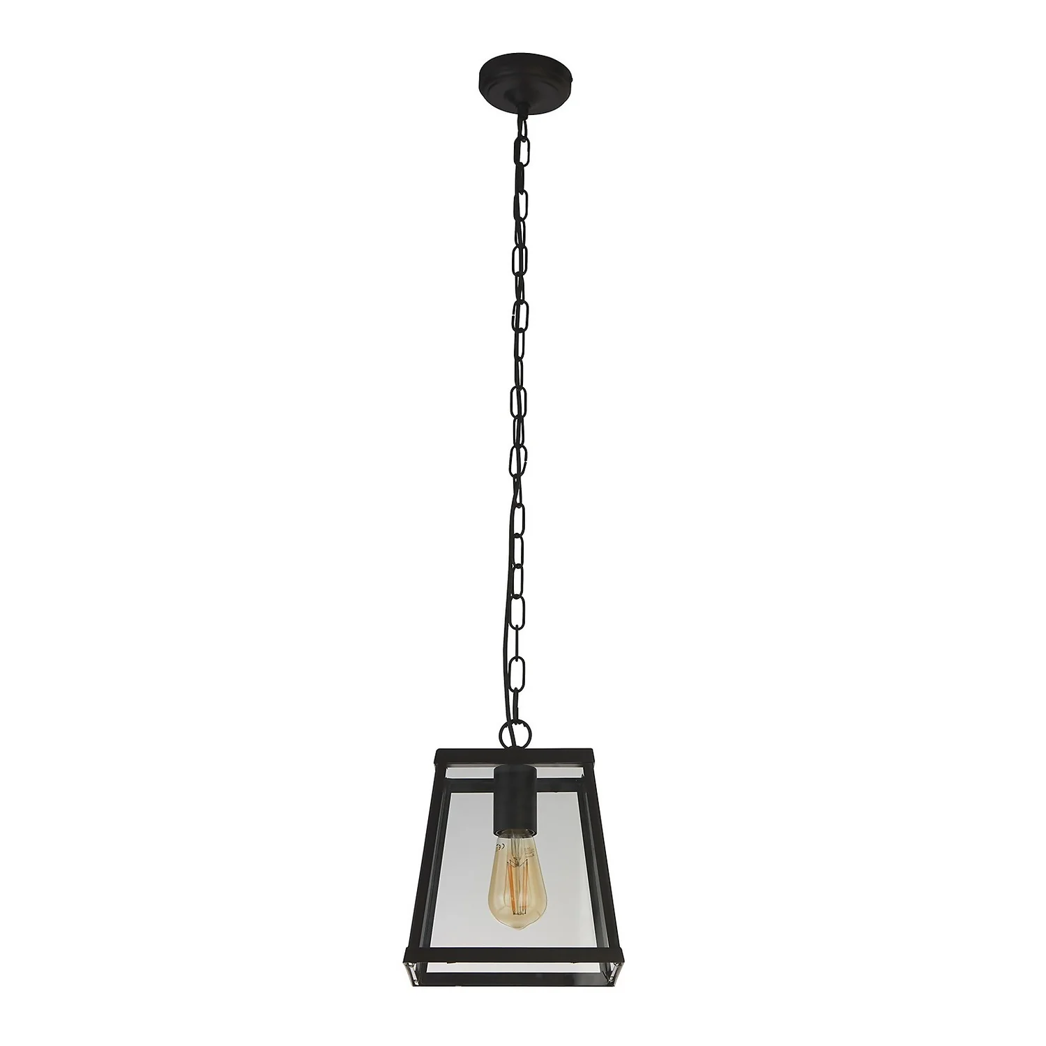 Bellevue 1 Light Industrial Pendant - Black 4 Bellevue 1 Light Industrial Pendant - Black - Image 4