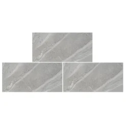 Sandwaves Gloss Light Grey Porcelain Wall & Floor Tile 300 X 600mm - 0.9sqm Pack 8 Sandwaves Gloss Light Grey Porcelain Wall & Floor Tile 300 X 600mm - 0.9sqm Pack -Home Essentials Shop 13220571 1904916351304765