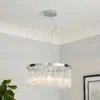 Highgate Single Tier Pendant Light - Chrome
