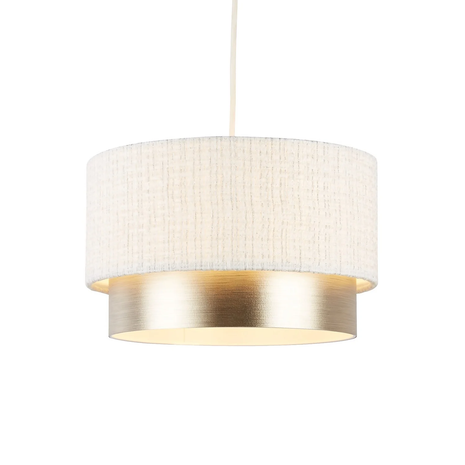 Amelie Two Tier Easy-Fit Light Shade - Champagne 1 Amelie Two Tier Easy-Fit Light Shade - Champagne