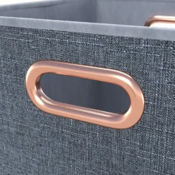 Clever Cube Fabric Insert - Set Of 2 - Woven Marine -Home Essentials Shop 13911400 2134981912957077