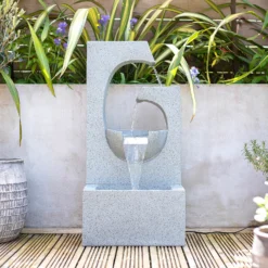 Stylish Fountain Ango Falls Garden Water Feature With LEDs 13 Stylish Fountain Ango Falls Garden Water Feature With LEDs -Home Essentials Shop 13947169 2065005844485926