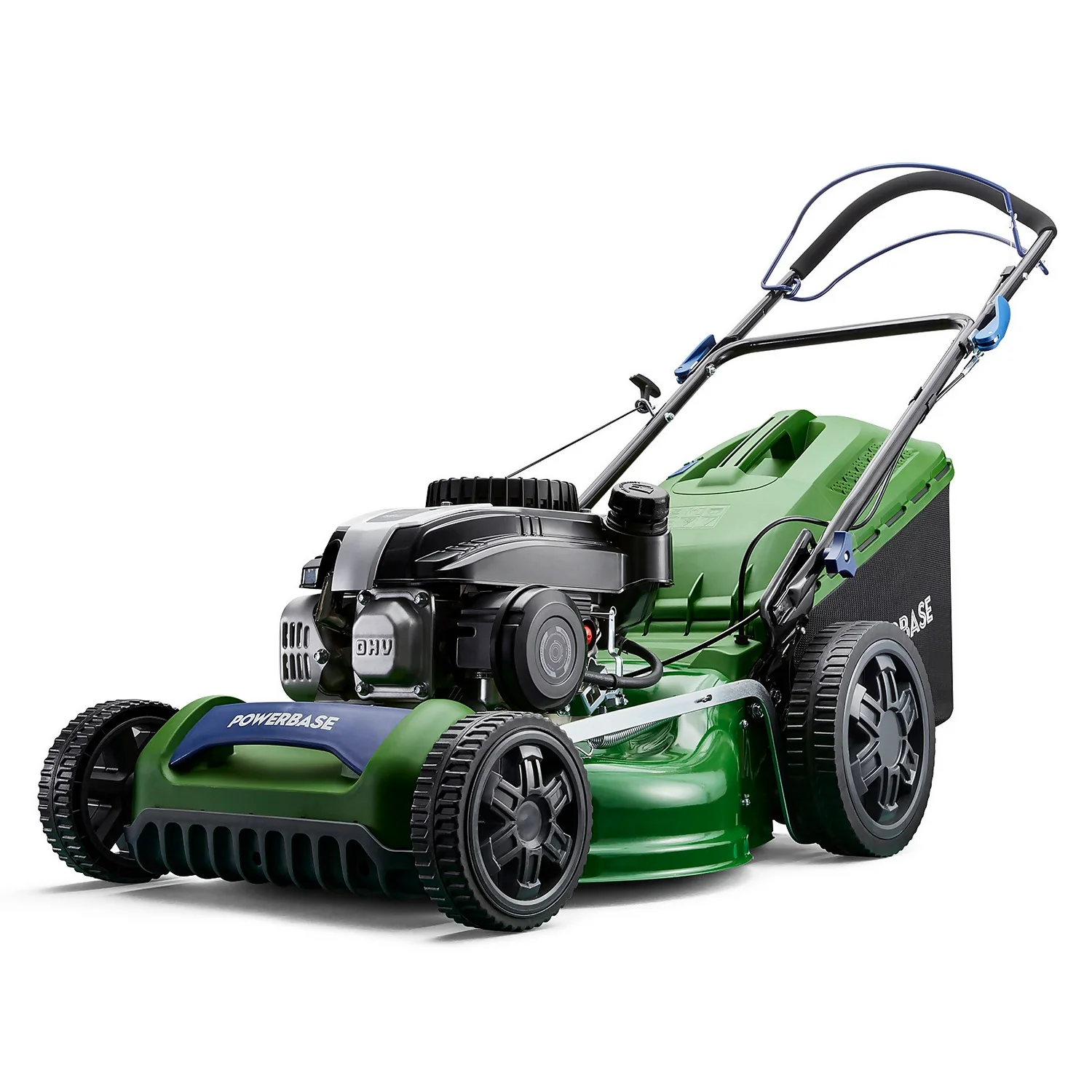 Powerbase 149cc Petrol Lawn Mower - 46cm 1 Powerbase 149cc Petrol Lawn Mower - 46cm