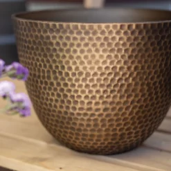 Suva Hammered Pot Bronze - 31cm -Home Essentials Shop 13973654 1945011805825082