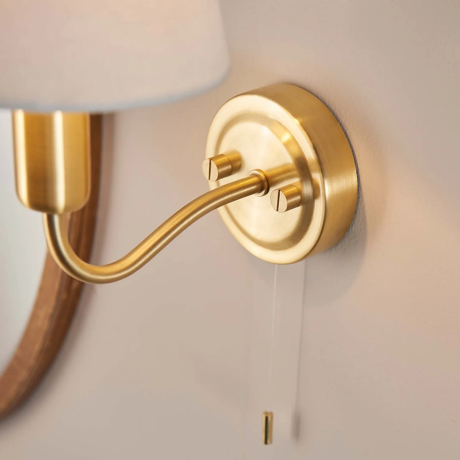 Naim Bathroom Wall Light - Brass Effect 8 Naim Bathroom Wall Light - Brass Effect - Image 8